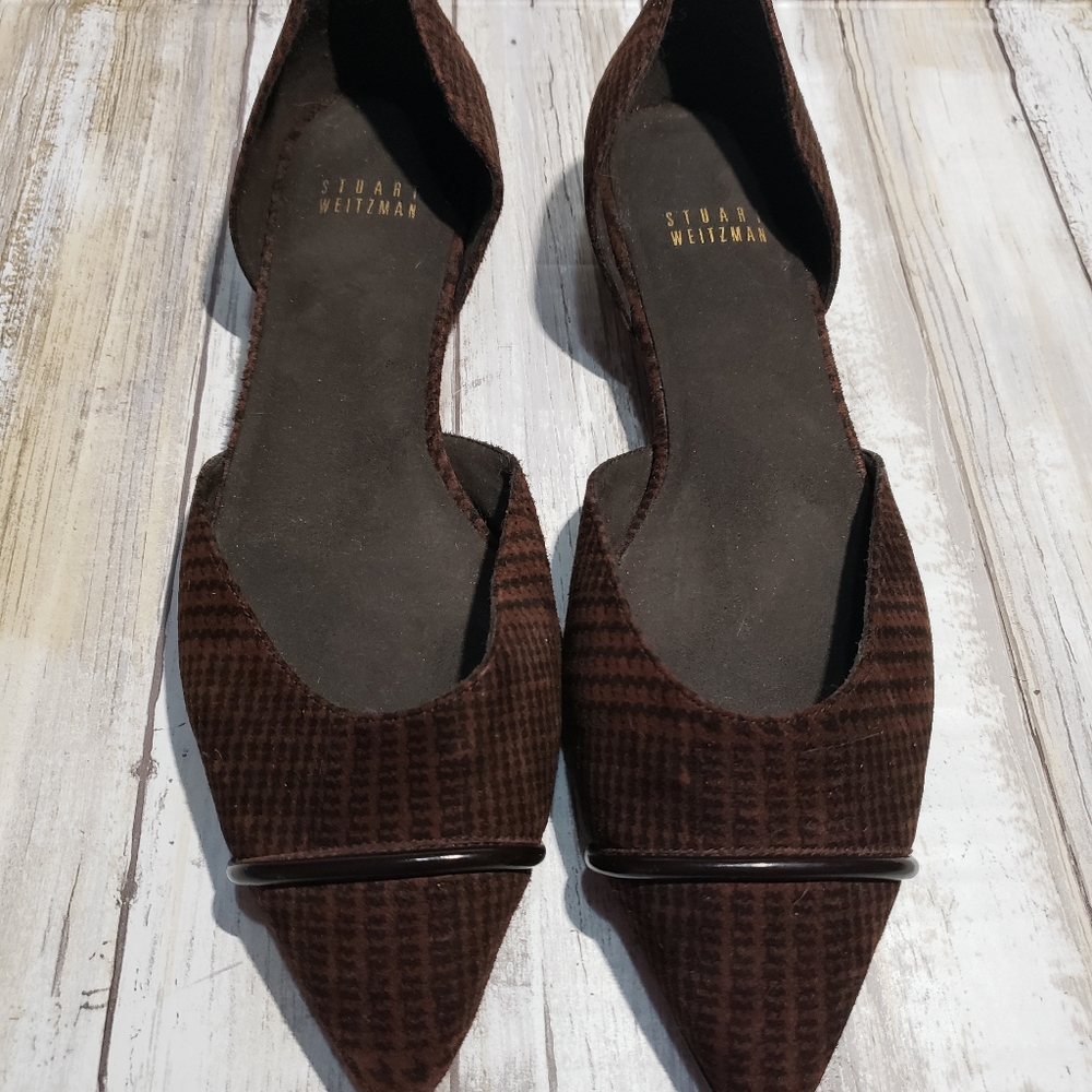 Size8Stuart Weitzman Tipantib Seude d'Orsay flats